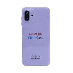 Soft Silicone Case with Camera Shield for Samsung Galaxy A07 Transparent Soft Silicone Case with Camera Shield for Samsung Galaxy A07 Transparent